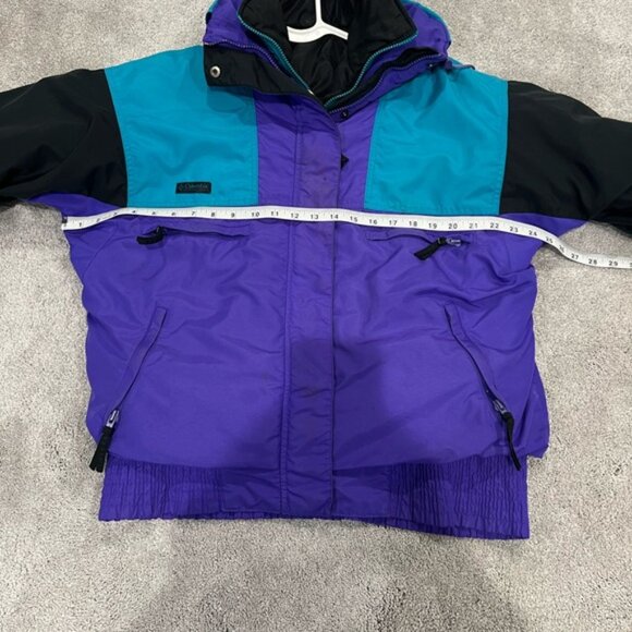 Vintage Columbia Ski Jacket Vamoose 2 Piece 90s Womens Size Large - Picture 9 of 13